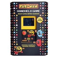 PAC-MAN Handheld Multi-Level Retro Arcade Game Color LCD Joystick Thumb Control