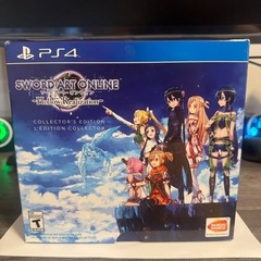 Sword Art Online Hollow Realization Collector’s Box + Game + Figures +Steal Book