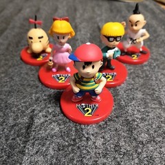 EarthBound MOTHER 2 Stand Figure Complete Set of 5 Capsule Toy Nintendo Japan