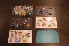 Acecraft Cuphead-inspired Bullet Hell PAX 2025 Sticker set 4 sheets