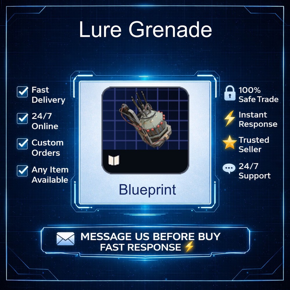 ARC Raiders Lure Grenade Blueprints – All Blueprints Available