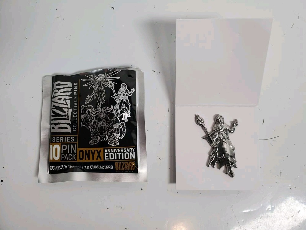BlizzCon 2023 Series 10 Jaina Pin (Silver Chrome) Blizzard Warcraft