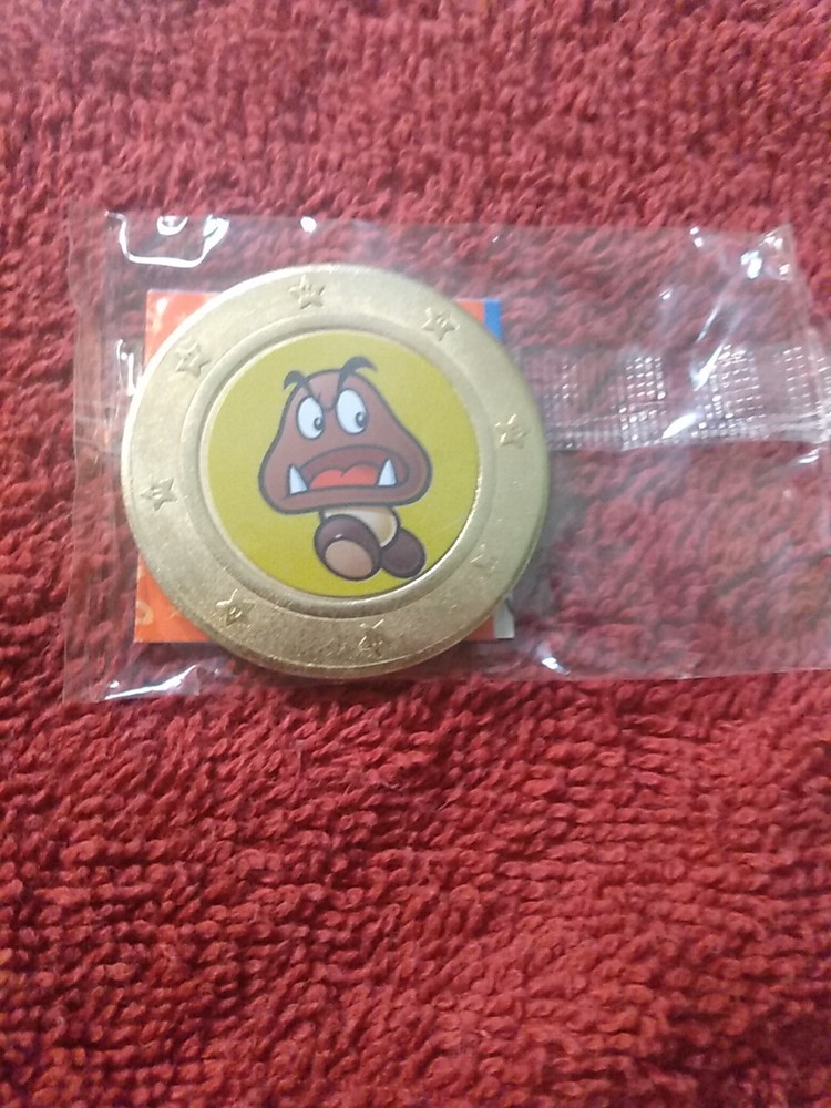 Super Mario Collectors Coin Only (from Frankford Candy Wonder Ball) NEW