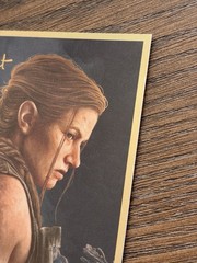 THE LAST OF US PART II Lithograph Signed Ashley Johnson & Laura Bailey JSA COA