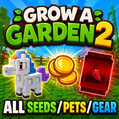 Grow A Garden 2 | GAG2 | ALL SEEDS/PETS/GEAR | CHEAPEST | FAST DELIVERY
