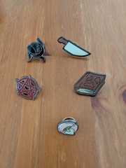 Binding of Isaac Four Souls Collectable Pin Bundle