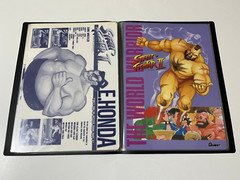 Gamest Street Fighter II Shitajiki Pencil Board Set Japan (Capcom CPS1 Arcade)