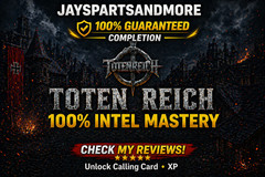 Totenreich 100% Intel Mastery Calling Card Carry Black Ops 7 BO7 Zombies New Map