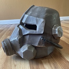 Custom Fallout Power Armor Helmet Unique Model Statue