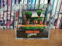 Donkey Kong Country DK Handmade Diorama – Gameboy / Retro Gaming Cube – Fanart