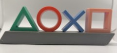 Playstation Symbols Lamp Light Game Room Decor LED Icons Paladone