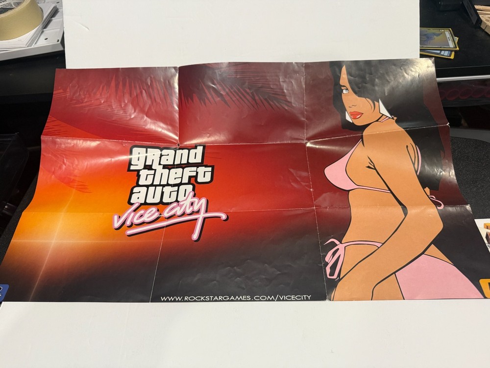 Grand Theft Auto Vice City Poster Promo Item