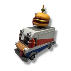 Durr Burger Food Truck Toy Vehicle, 6 Inch, Video Game Merchandise