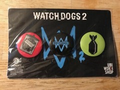 NEW – Watch Dogs 2 Pins Set – PS4 XBOX ONE *RARE*
