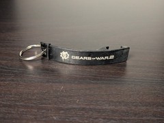 Gears of War 2 Keychain Bottle Opener – Used – Scratched up a bit – Promo Item