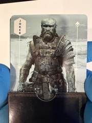God of War Loot Crate Playing Cards Playstation Limited Edition Open Box