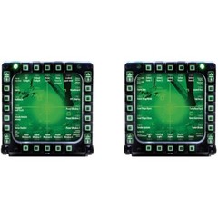 Thrustmaster MFD Cougar Pack 2-Pack of USB Cockpit Panels Programmable LEDs