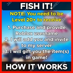 20 MILLION COINS💰 FISH IT!🐟 | 20M COINS | CHEAPEST |‼️FAST & EASY DELIVERY‼️