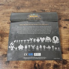 WORLD OF WARCRAFT Wow Family Car Decals Collectable New
