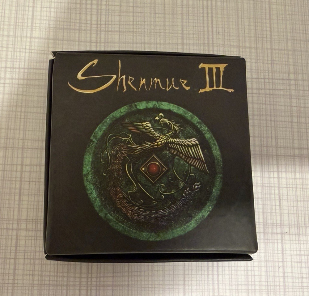 Shenmue III 3 Mirror Medallion Limited Edition Dragon Phoenix Coin Yu Suzuki NFR