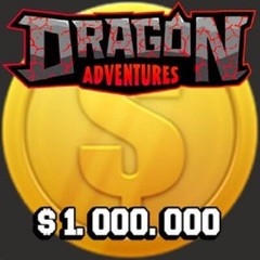 Dragon Adventures Coins 1 Million | 1M Coins | DA | Roblox