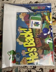 Rare Nintendo 64 ~ Yoshi’s Story ~ Promotional Poster & Mail Envelope Authentic