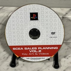 GameStop SCEA Sales Planning Vol.2 Key Arts & Video Game DVD Rare HTF PSP PS2&3