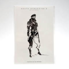 Death Stranding 2 On The Beach Fragile Postcard Yoji Shinkawa Rough Sketch B