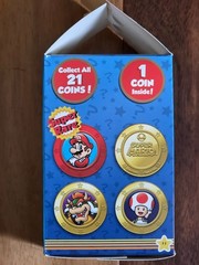 Super Rare Frankford Wonder Ball Super Mario Coins Stickers and Collector’s Book