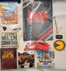 Huge Video Game Promo Lot – 11 Items – SEALED Tekken 6 Calendar, Bionic Commando