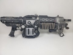 Gears Of War 3 Bloody Retro Lancer Replica Gun 1:1 Prop Life Size GOW Epic