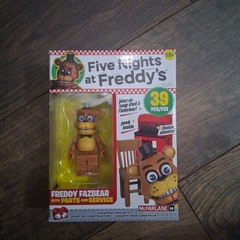 McFarlane FNAF Freddy Fazbear Parts & Service 39-Pc Set Sealed