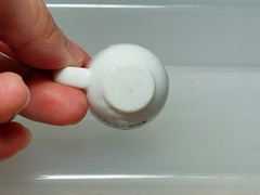 Mew Pokemon Dining Miniature Ceramic Cup Bandai 1999 Japan 1in