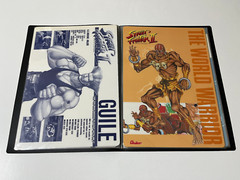 Gamest Street Fighter II Shitajiki Pencil Board Set Japan (Capcom CPS1 Arcade)