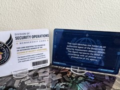Set of 2- BSAA & DSO Membership Cards from the Resident Evil Game Series