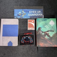Destiny Loot Crate Lot Of Collectibles Journal Sticker Mini Lunch Box Patch