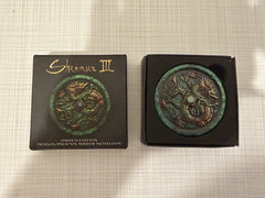 Shenmue III 3 Mirror Medallion Limited Edition Dragon Phoenix Coin Yu Suzuki NFR