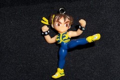 Chun-Li Street Fighter II Keychain Figure Alpha Vintage Retro Capcom Chibi SD