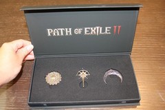 PAX West 2025 Path of Exile 2 POE2 Keycap and Pin set metal Boss Rush Challenge