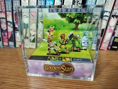Golden Sun Mars Djinn Handmade Diorama – Gameboy / Retro Gaming Cube – Fanart
