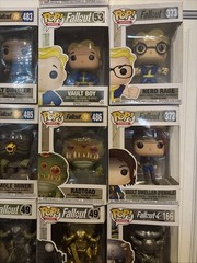13 Fallout Funko Pop Lot Set Gold Power Armor Vault Radtoad Mothman Nerd Miner
