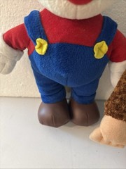 Talking Super Mario Plush Figure 1997Inc. Nintendo WORKS Donkey Kong As Well
