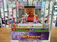 Fire Emblem Roy vs Zephiel Handmade Diorama-Gameboy Gaming/Retro Cube – Fanart