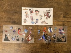 Acecraft Cuphead-inspired Bullet Hell PAX 2025 Sticker Set Of 3