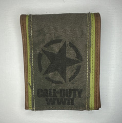 Call of Duty WWII Wallet ID Window & Multiple Card Slots Video Game Merchandise