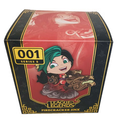 LEAGUE of LEGENDS Firecracker Jinx 001 Series 2 Figure New, Still Sealed!