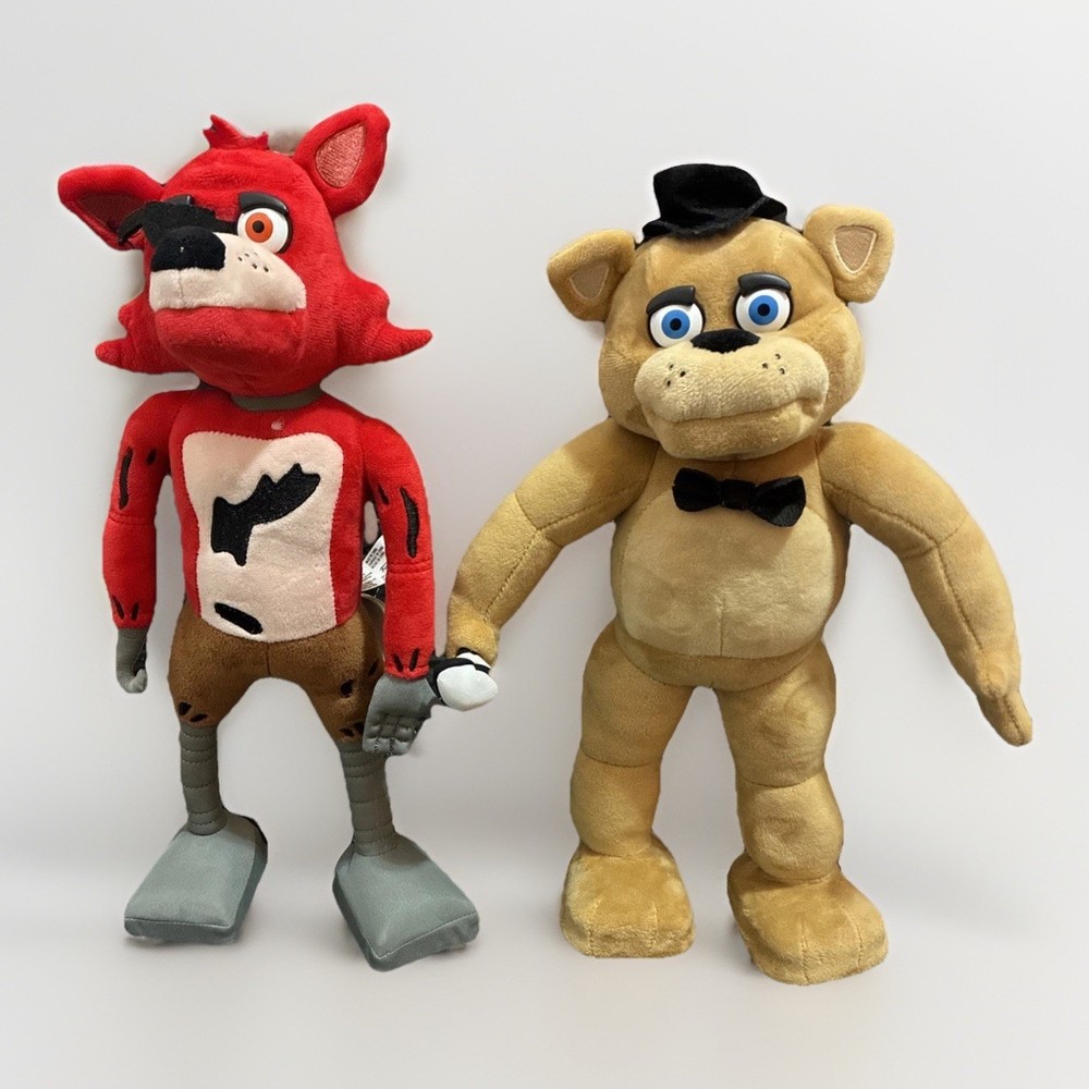 5 Nights At Freddys Foxy & Freddy Jumpscare 16” Animatronic Plush | NOT WORKING