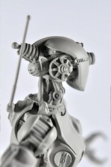 Fallout Assaultron 8″ Statue Prototype Paint Variant Limited Edition #27/200