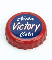Fallout Bottle Cap Series Nuka Cola Victory With Collectible Tin x 20 Caps