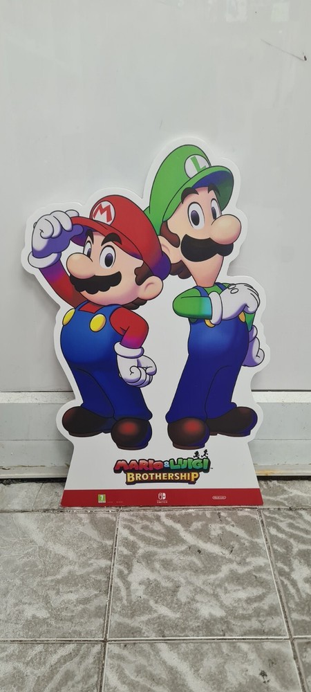 Nintendo Switch Mario&luigi Brothership Store Display Free Worldwide Shipping